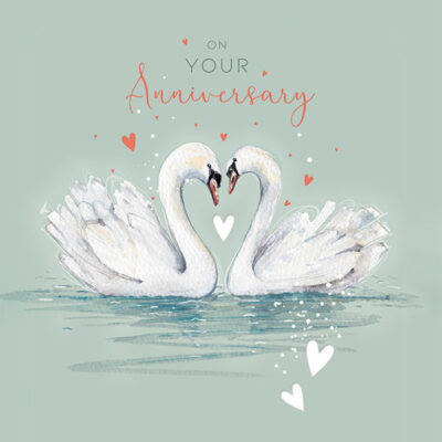 Anniversary Swans