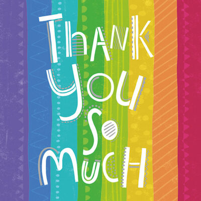 Rainbow Thank You So Much